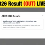 AEEE 2026 Result