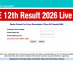 CBSE 12th Result 2026