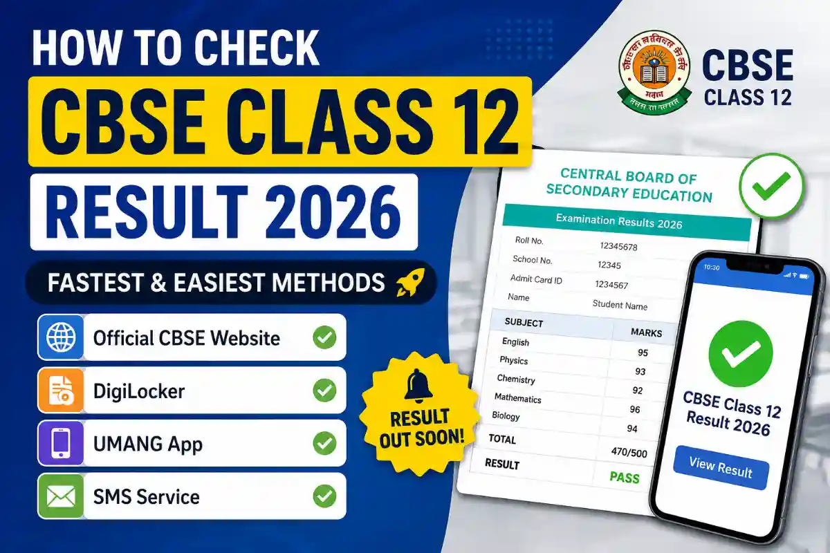 CBSE Class 12 Result 2026