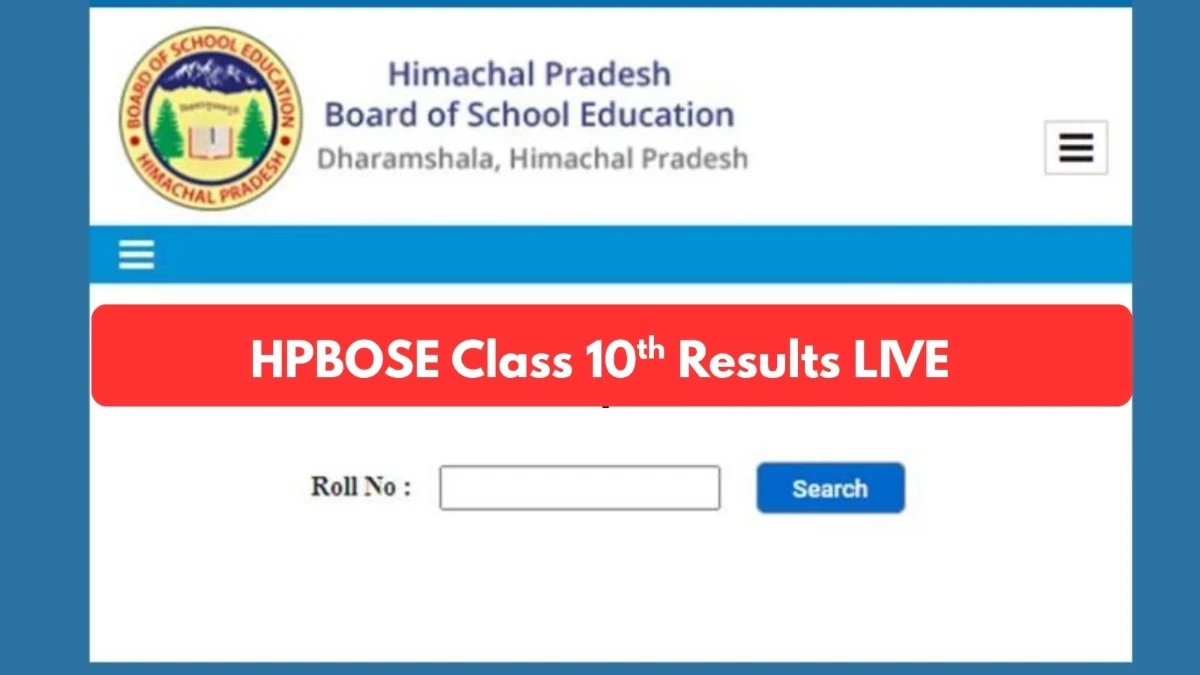 HPBOSE 10th Result 2026