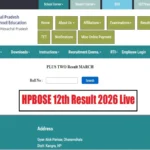 HPBOSE 12th Result 2026