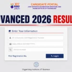 JEE Advanced Result 2026