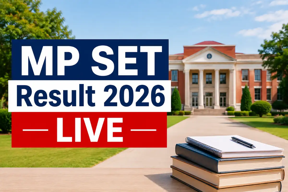 MP SET Result 2026