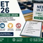 NEET Exam Timing 2026