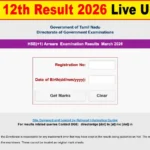 TN 12th Result 2026