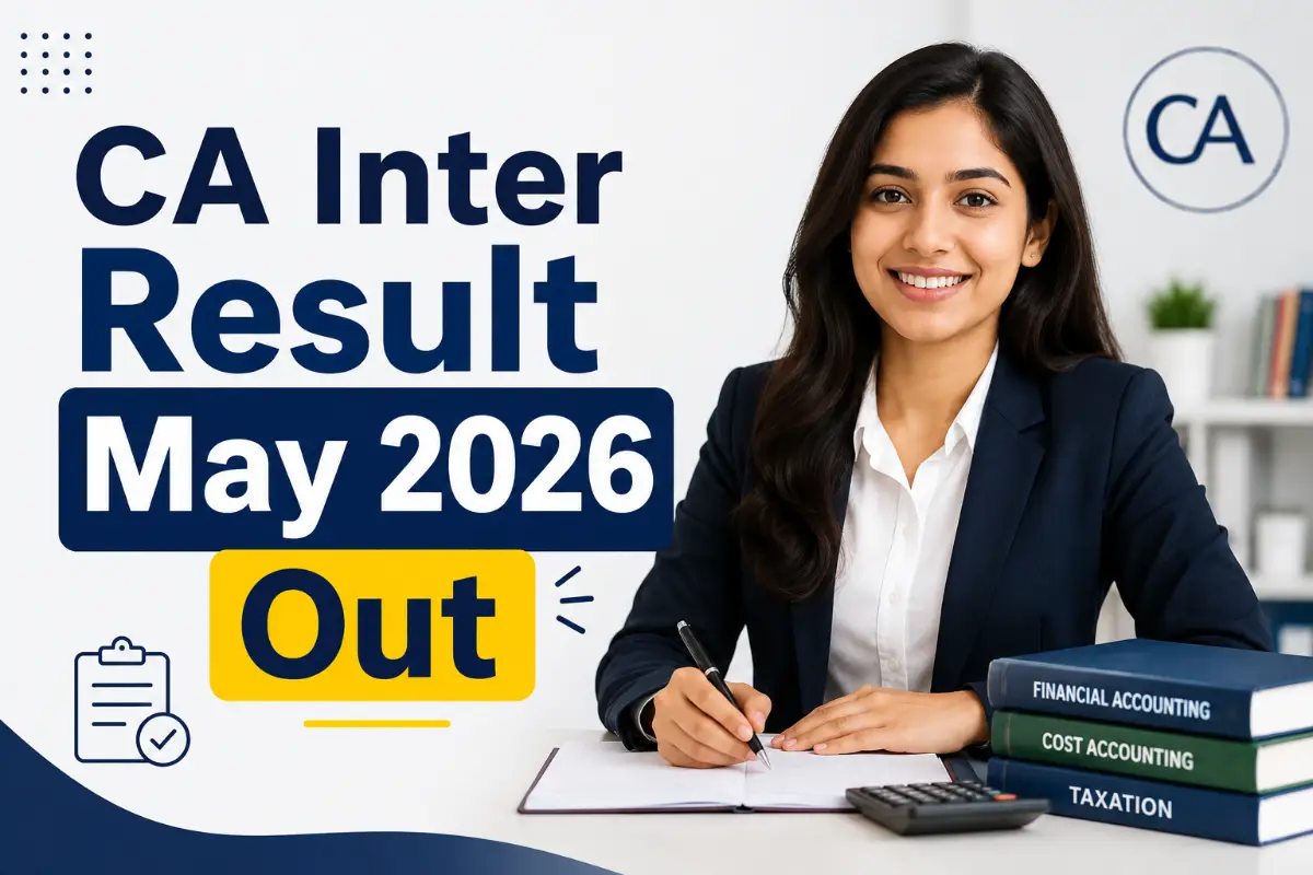 CA Inter Result May 2026